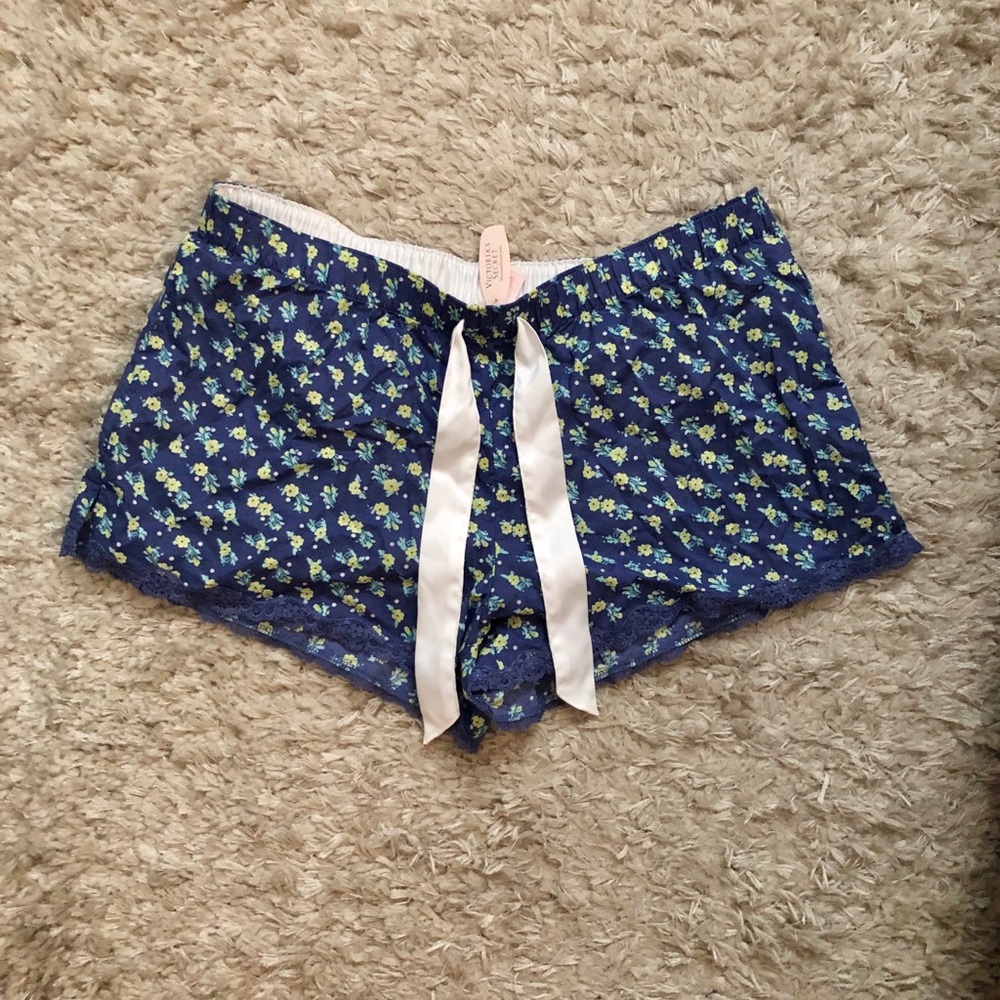 NWT Victoria’s Secret Floral Lounge Shorts